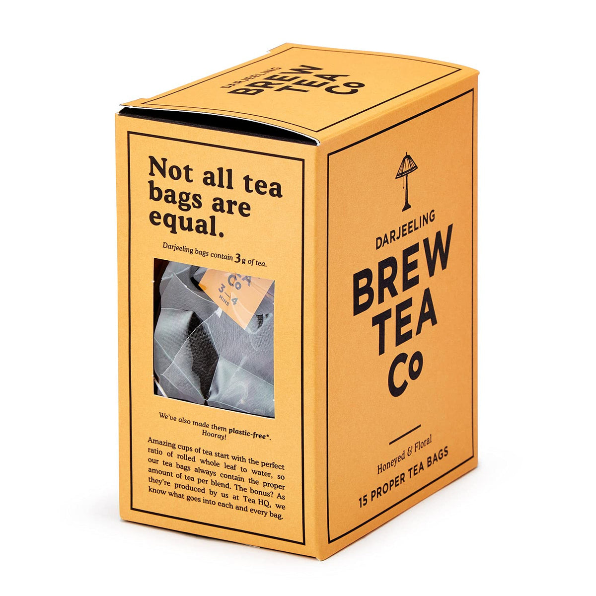 Brew Tea Co Darjeeling Teabags - Honeyed & Floral Flavor | 15 Teabags 2