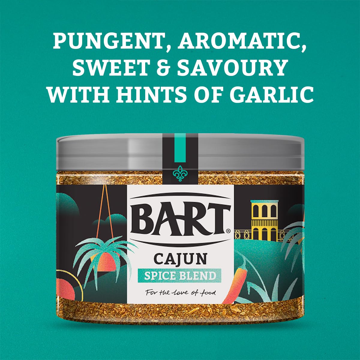 BART Cajun Seasoning - Spicy & Peppery Blend | 225g | Powder