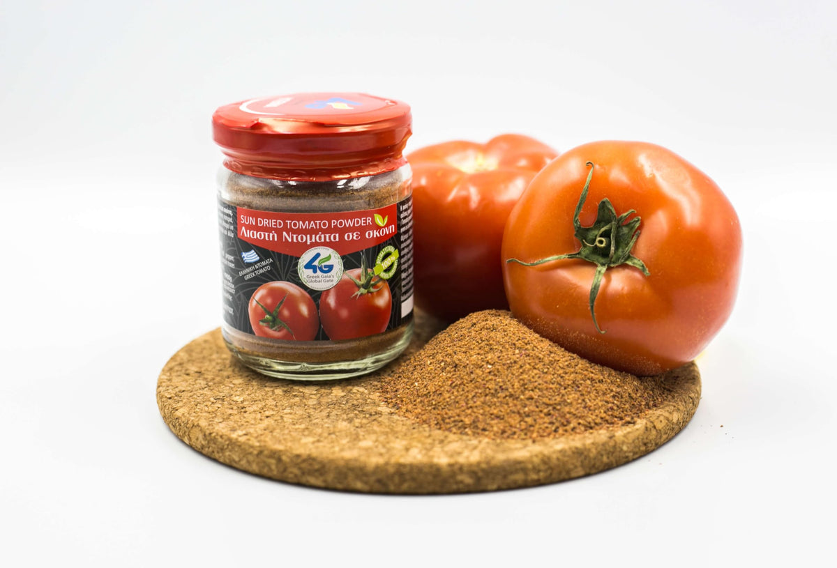 4G Greek Sun-Dried Tomato Powder - 2 x 120g (240g Total)