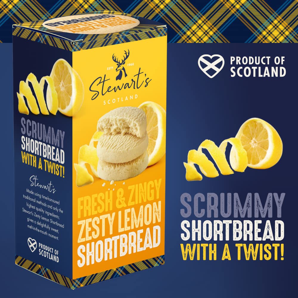 Stewart's Signature Refreshing Collection Shortbread - 3 Flavors | 480g | 2023 Release 5