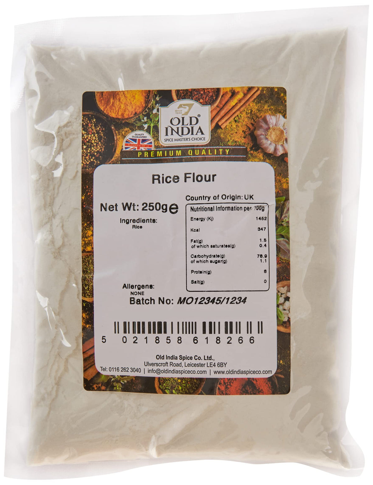 Old India Rice Flour - 100% Natural, Additive-Free | 250g 1