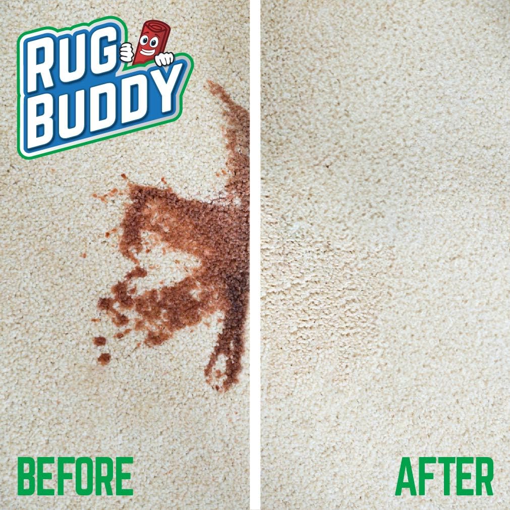 Rug Buddy Spot & Stain Remover - 500ml | Carpet & Upholstery Cleaner | Non-Toxic 3