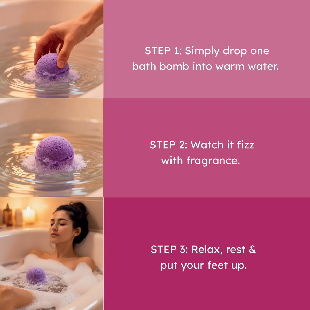 Elysium Spa Christmas Advent Calendar - 12 Days of Bath Bombs | 4 Festive Fragrances | Relaxing Self-Care 5