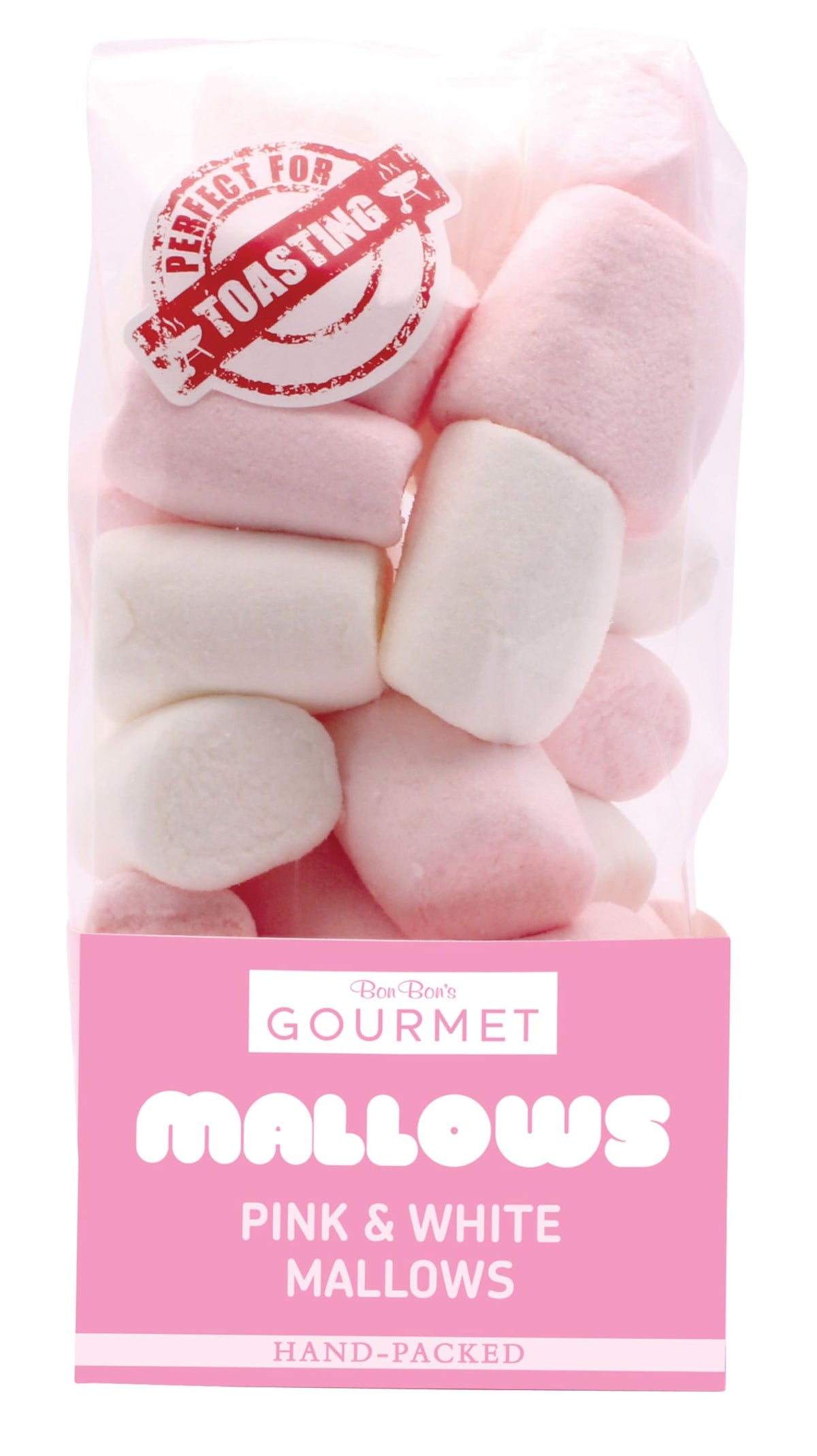 Bon Bons Pink & White Vanilla Mallows - 166g Bag