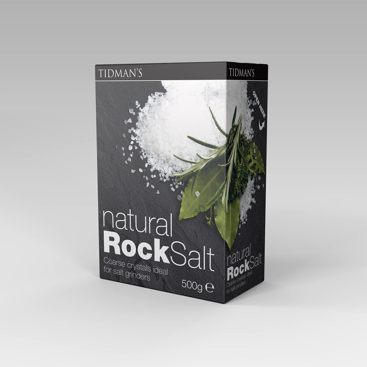 Tidmans Natural Rock Salt - Coarse Crystals for Grinding | 500 g (Pack of 2) 3
