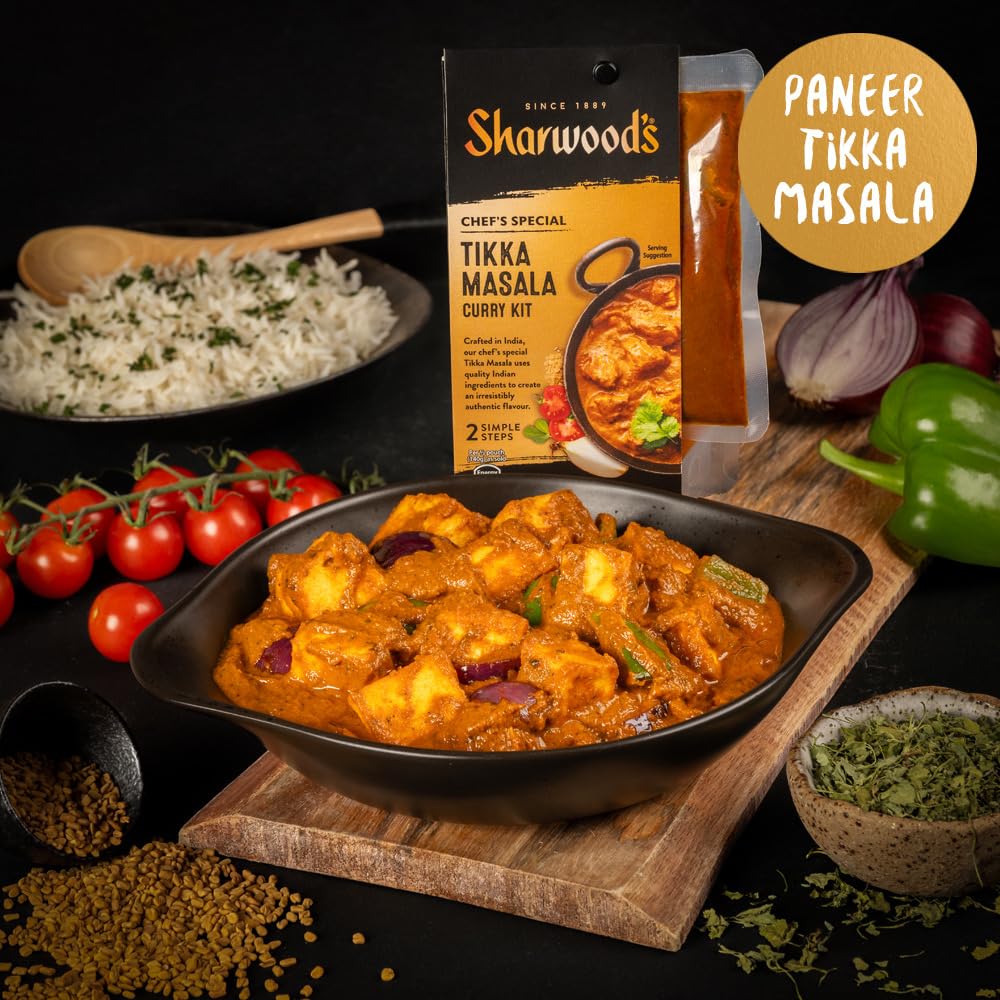 Sharwood's Tikka Masala Curry Kit - 280g Pack of 5 6
