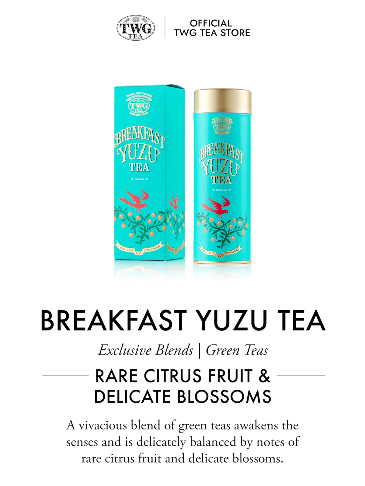 TWG Tea Breakfast Yuzu Loose Leaf Herbal Tea - 100g 3