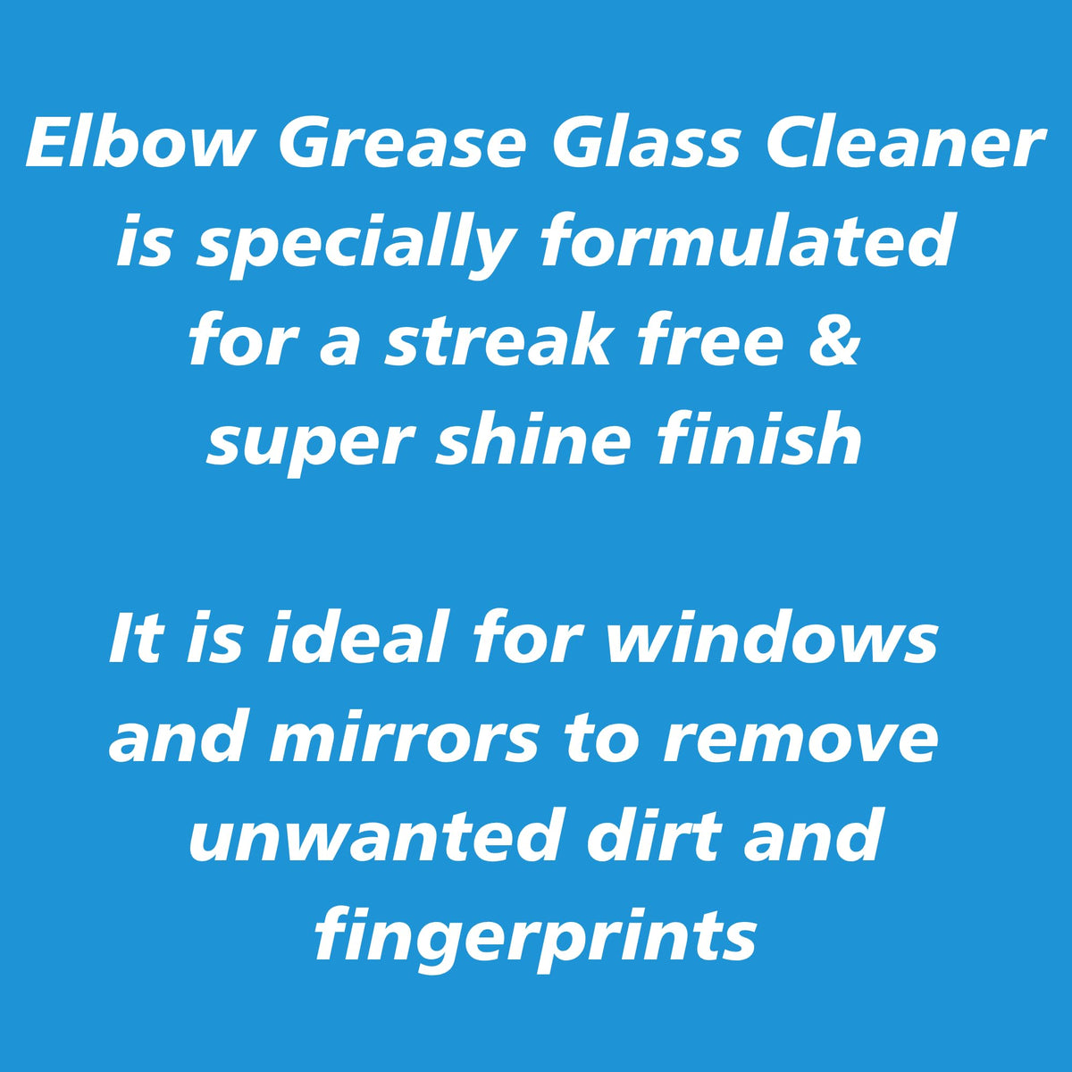 Elbow Grease Glass Cleaner Aerosol - Streak-Free Shine, Foaming Action, 400 ml (Pack of 4) 5