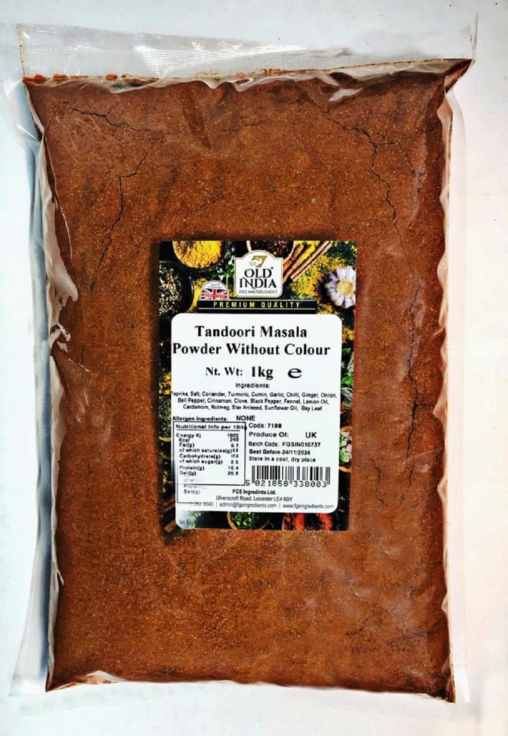 Old India Tandoori Masala Powder - 1 kg