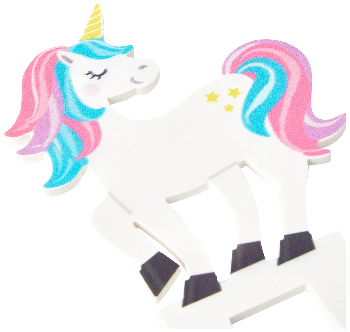 Culpitt Unicorn Pic Cake Topper - Gum Paste, 5 x 17.5 cm, Multicolour 3