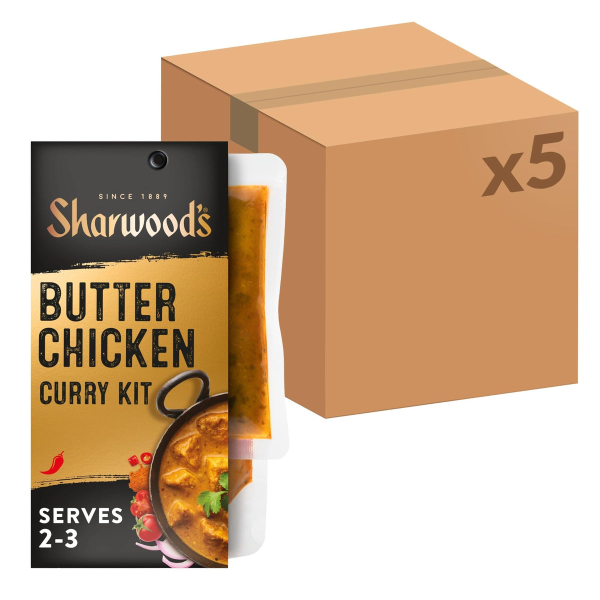 Sharwood's Chef's Special Butter Chicken Curry Kit - 280g Pack of 5