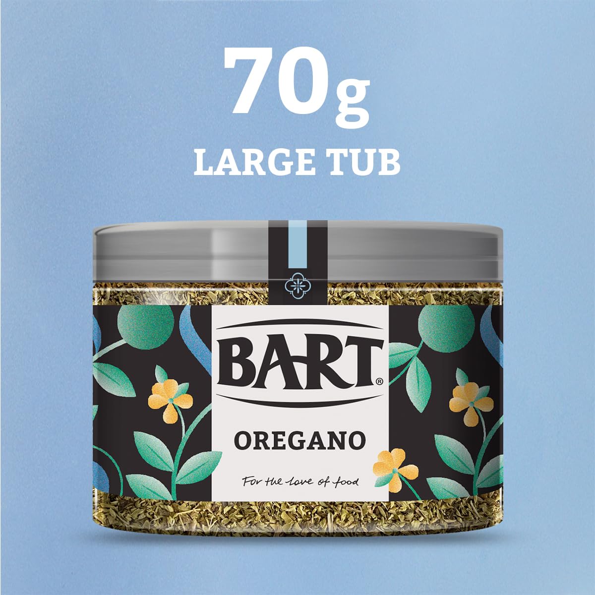 BART Oregano Flakes - Intense Aroma & Flavour | 70g | Greek Cooking 3