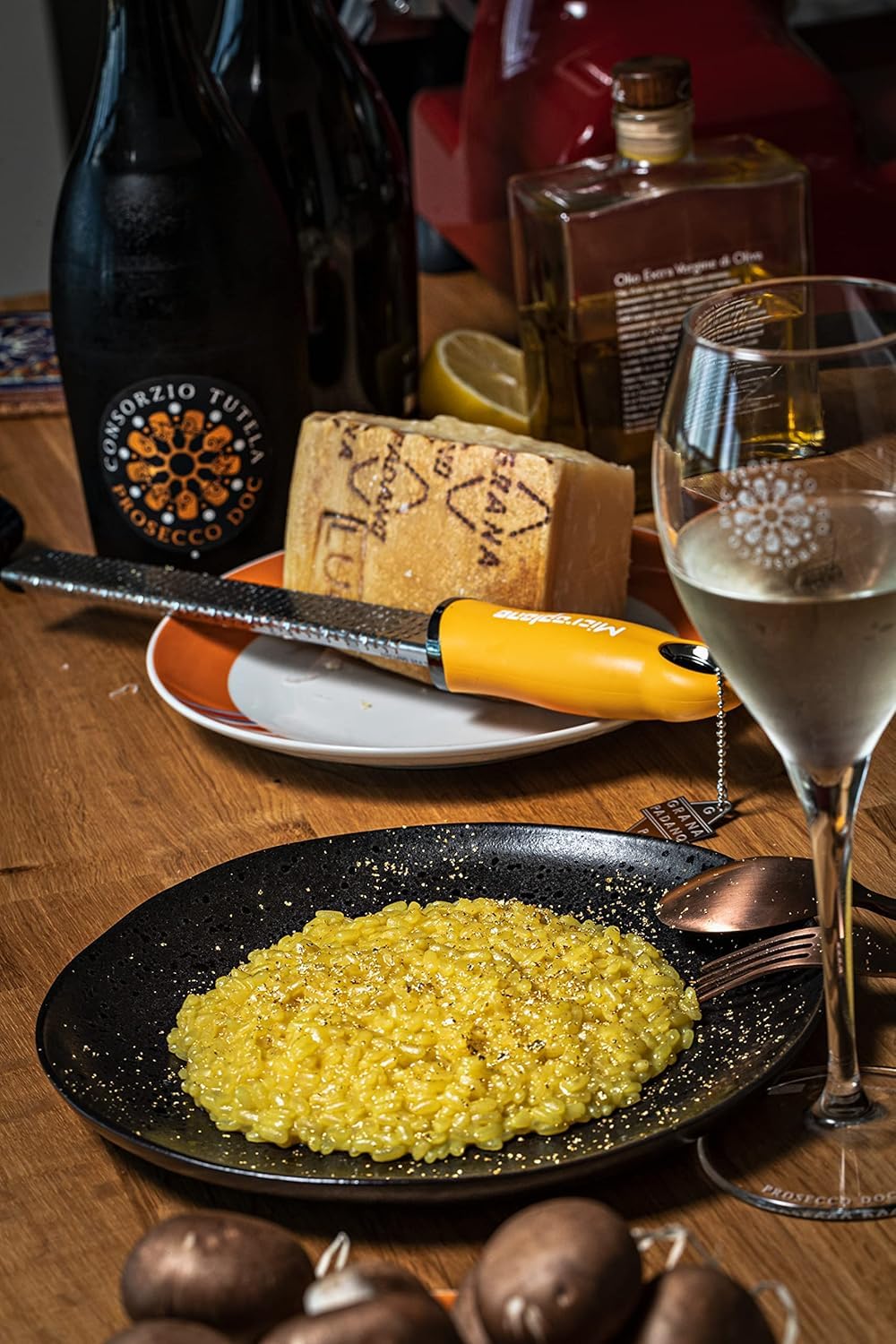 Riso Gallo Saffron Risotto Pronto - Quick Cook Vegetarian Meal | 250g Pack of 6 3