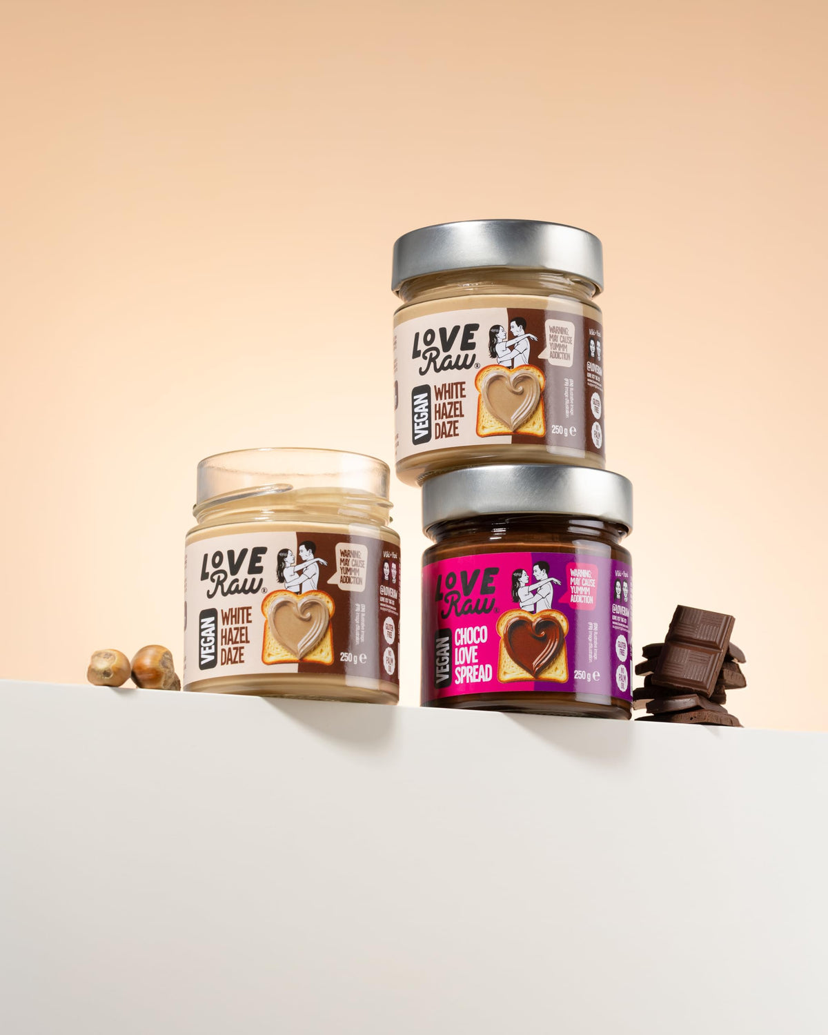 LoveRaw Hazel Daze Hazelnut Spread - Vegan, Palm Oil Free, 250g 6