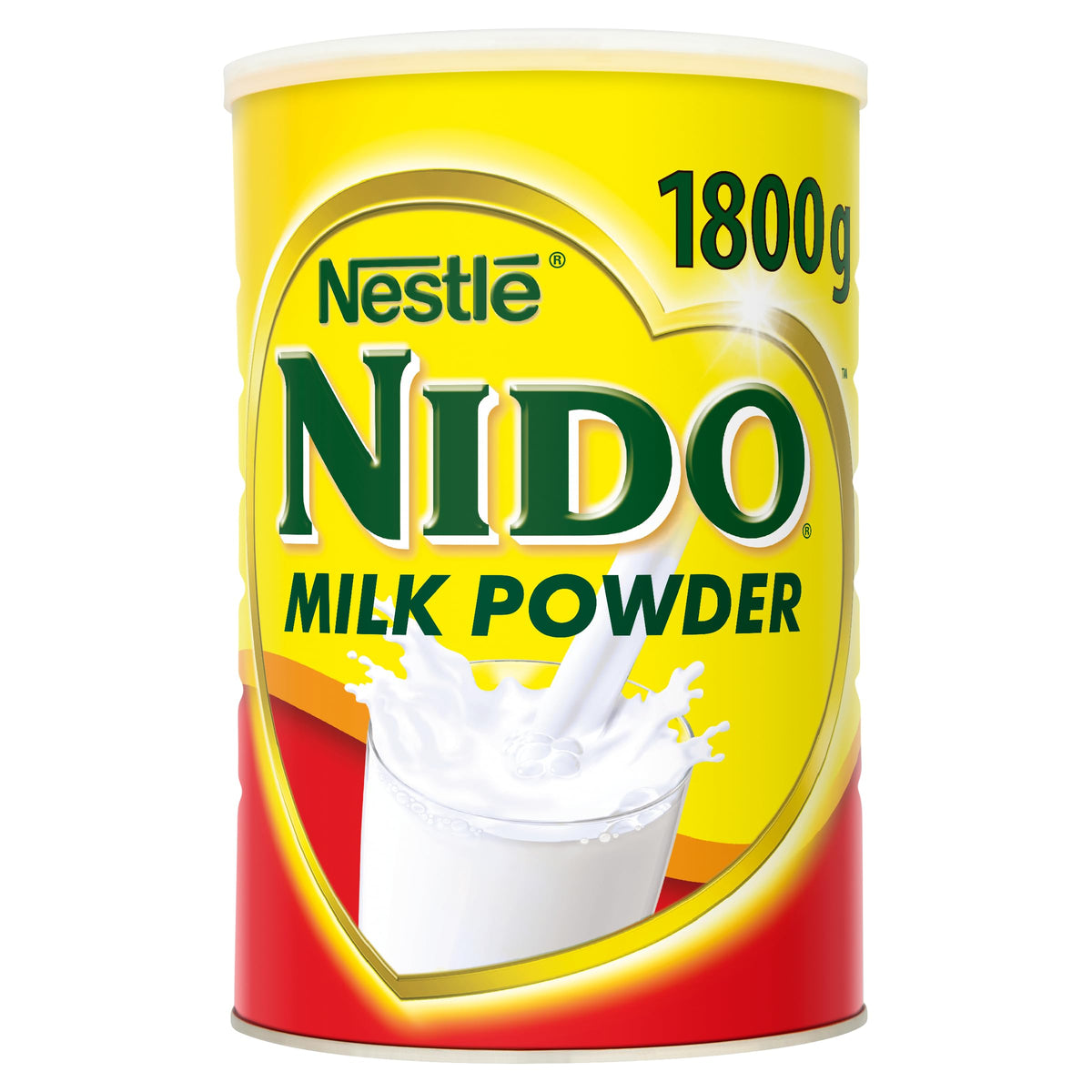 Nido Full Cream Milk Powder - 1.8kg Tin | High Protein | Creamy Taste