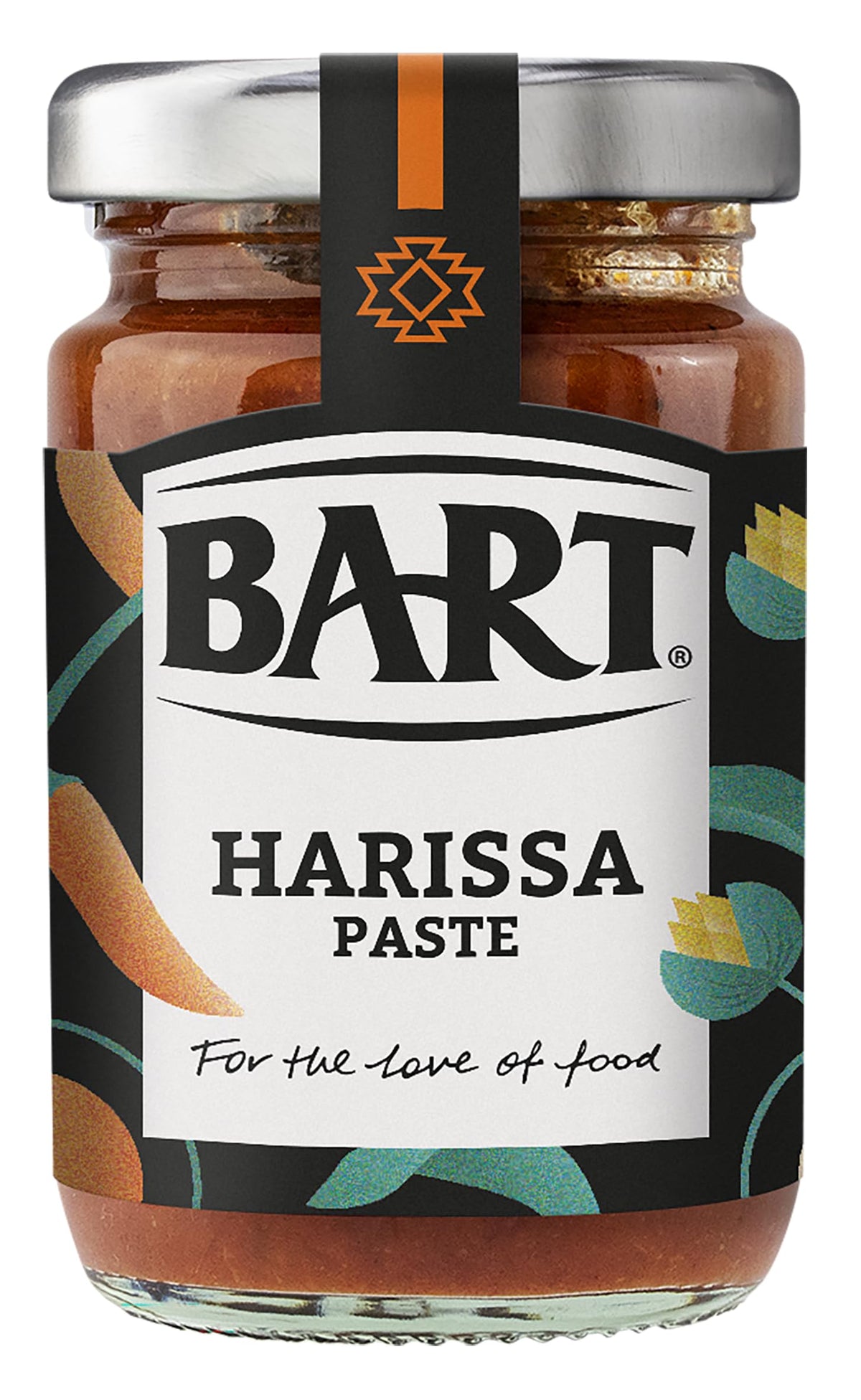BART Harissa Paste - 6 x 82g Jars | Spicy Garlic Kick | North African Blend