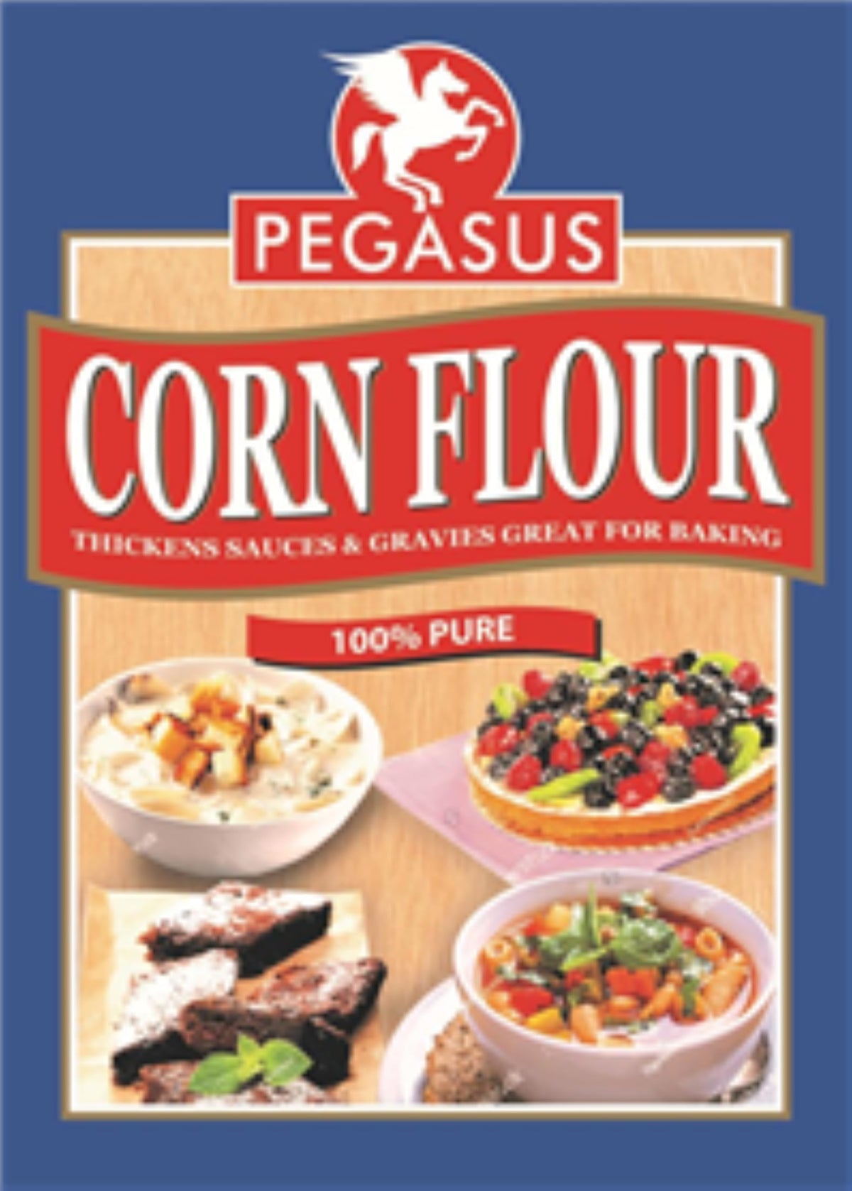 Pegasus Cornflour - Smooth Thickening Agent for Sauces, Gravies & Baking | 500g 1