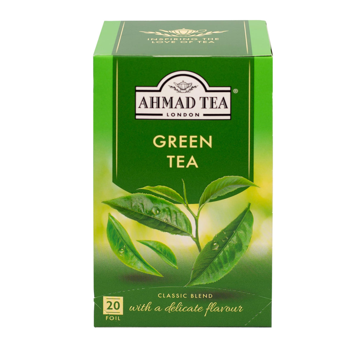 Ahmad Tea Pure Green Tea - 20 Teabags