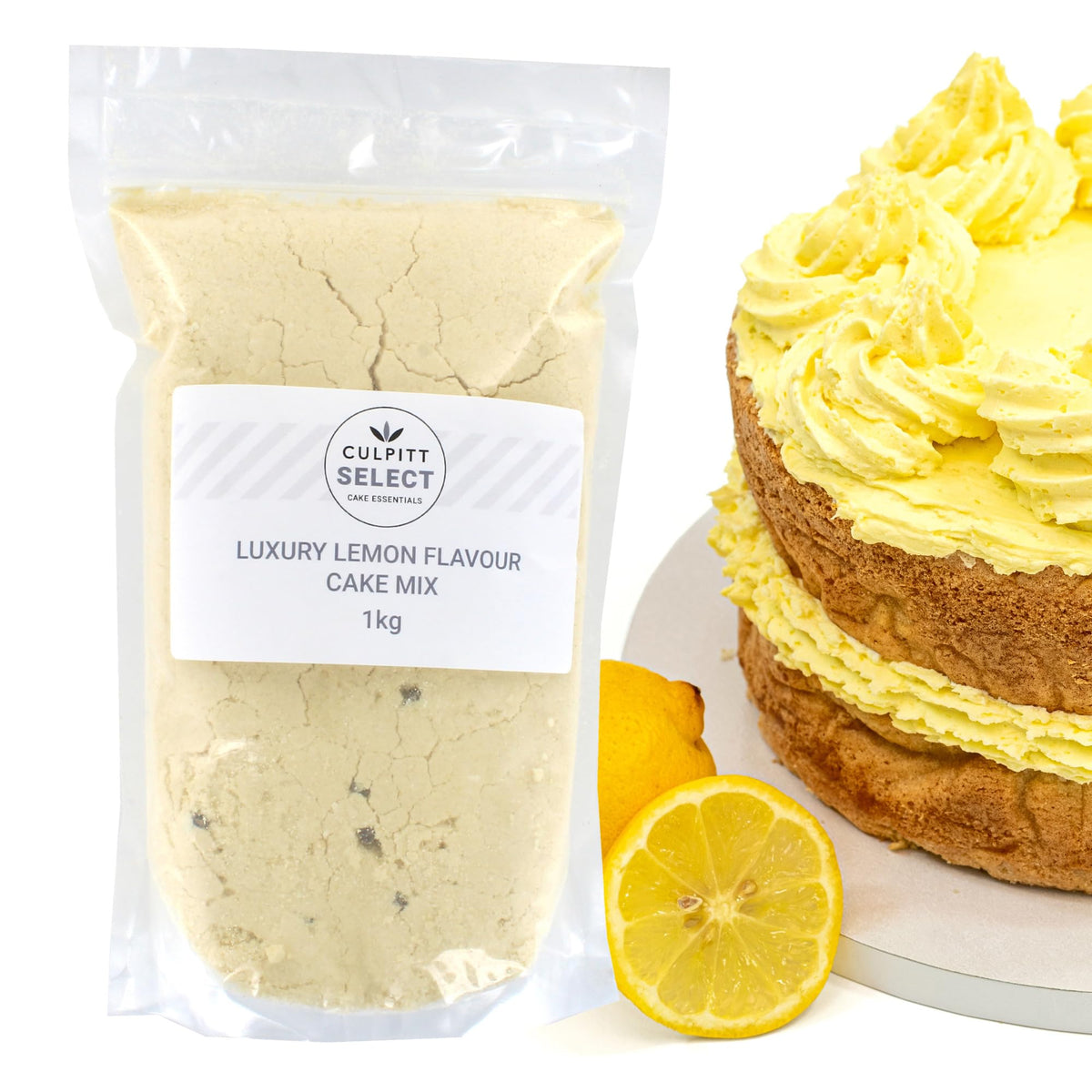Culpitt Select Luxury Lemon Cake Mix - Makes 2 x 8" Cakes | 1kg