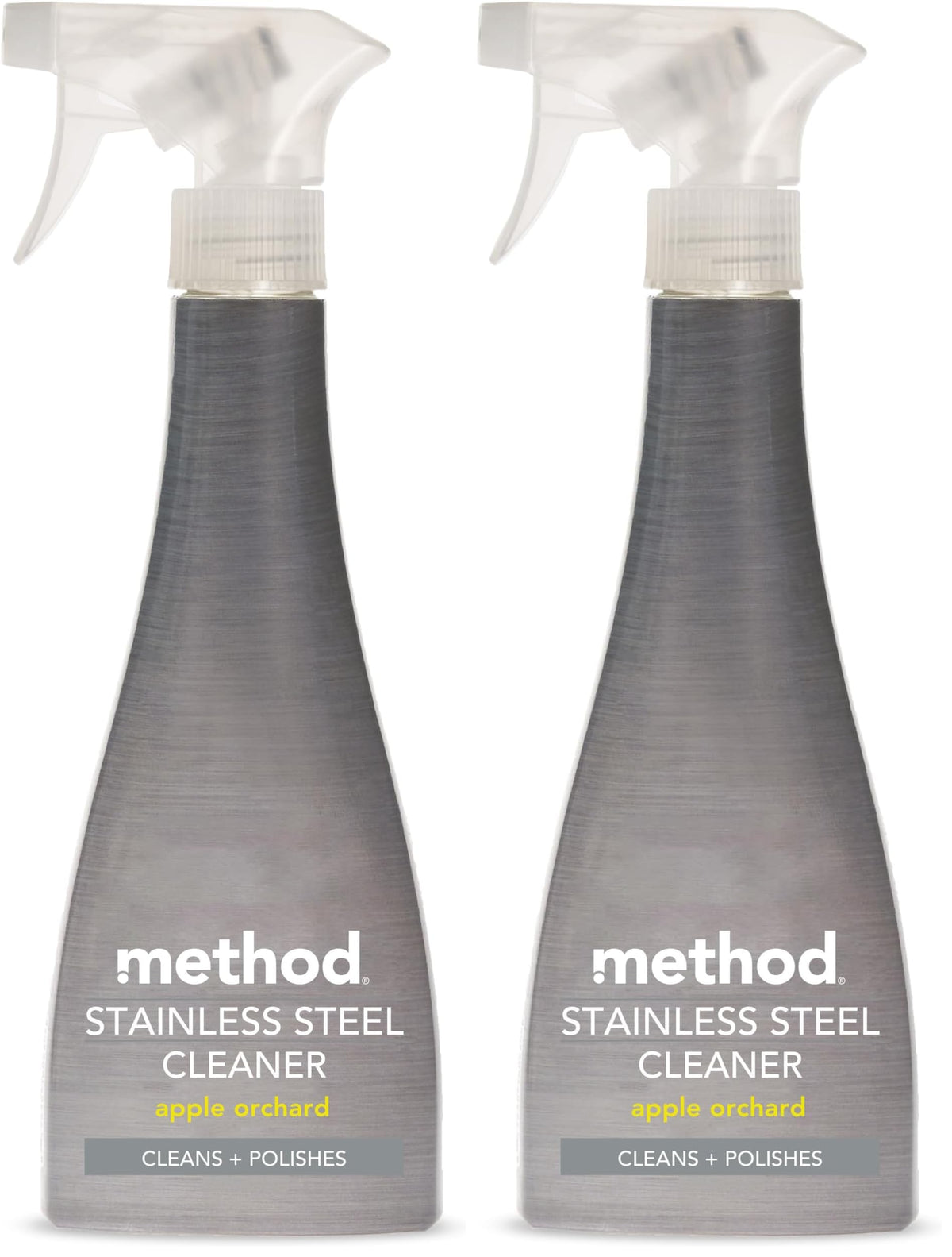 Method Stainless Steel Cleaner - Apple Orchard Scent | 354ml (Pack of 2)