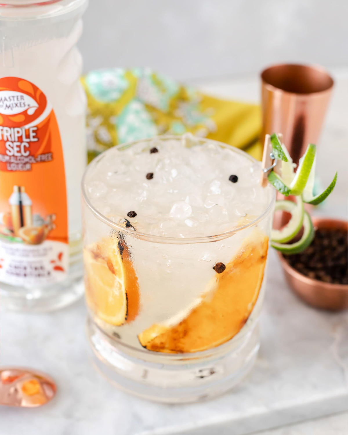 Master of Mixes Triple Sec Syrup - Sugar Cane Base | 375ml 7