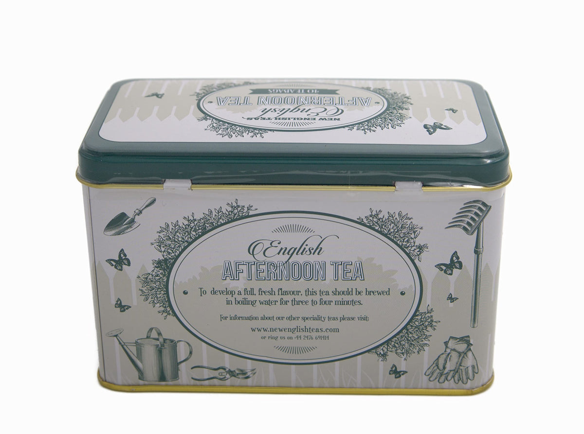 New English Teas Garden Tea Tin - 40 English Afternoon Teabags 2