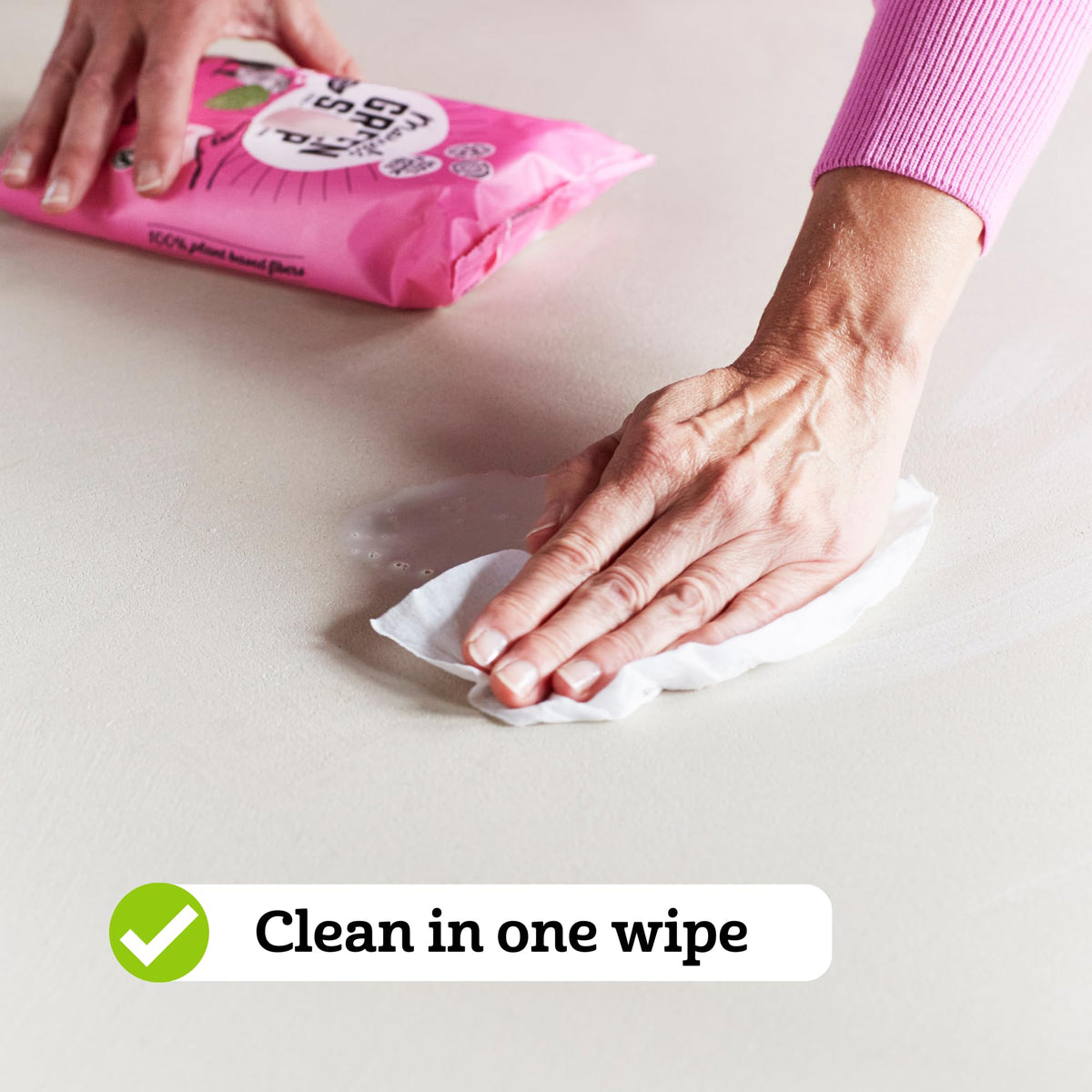 Marcel's Green Soap Hygienic Cleaning Wipes - Sandalwood & Cardamom Scent | Pack of 60 4