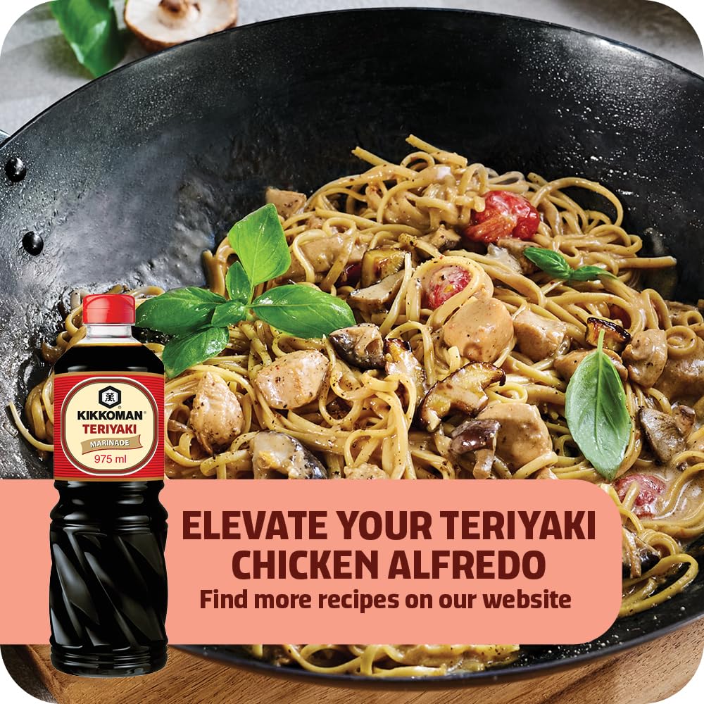 Kikkoman Teriyaki Marinade - 975ml Bottle | Vegan Friendly, GMO Free 4