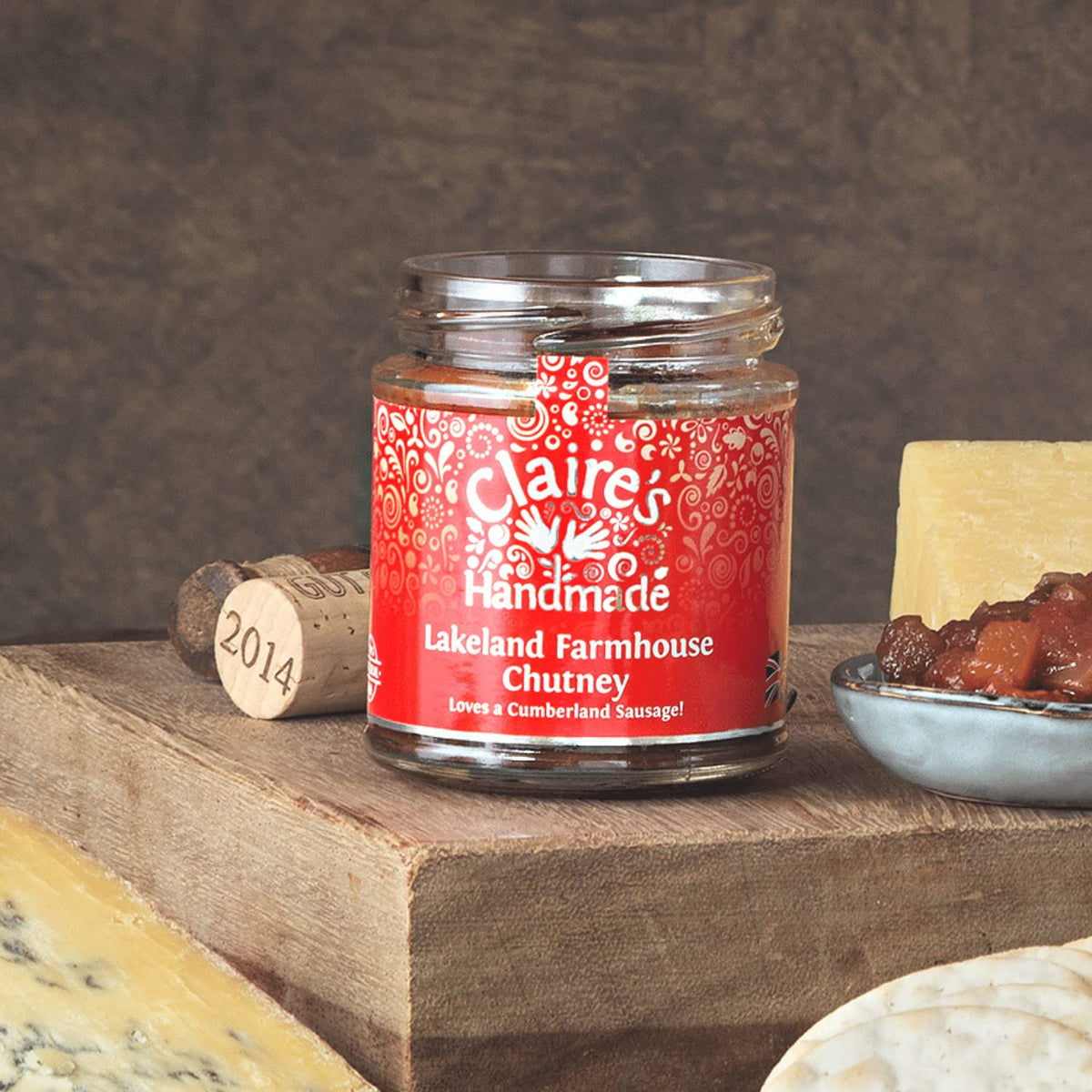 Claire's Handmade Lakeland Farmhouse Chutney - Gently Spiced Tomato & Apple | 200g 2