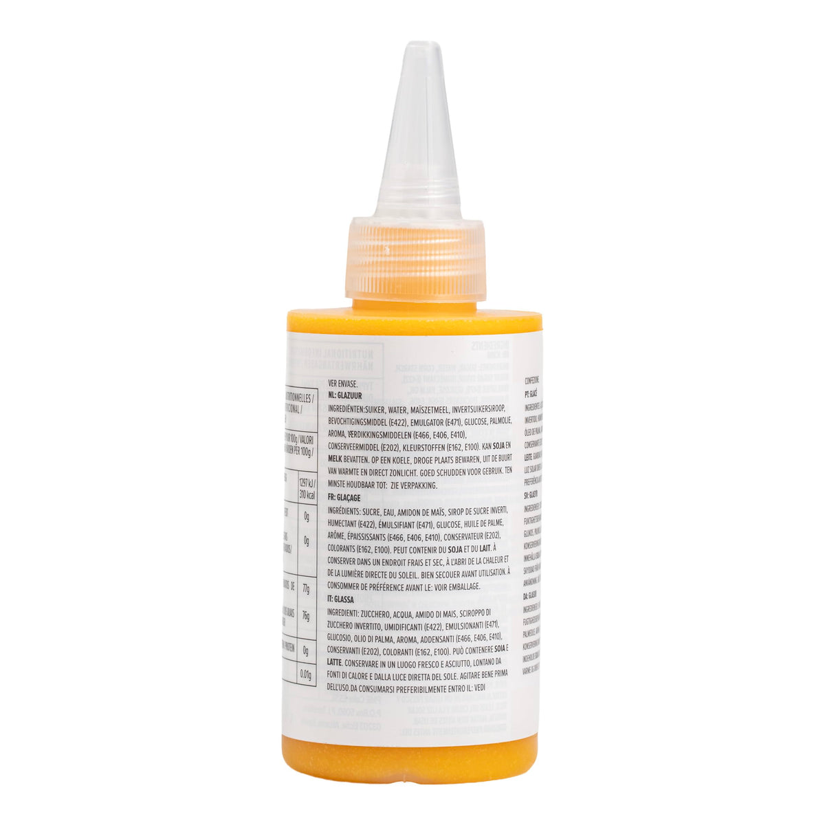 PME Yellow Biscuit Icing - Ready-to-Use Smooth & Vibrant Cookie Decorating Icing | 120g 10