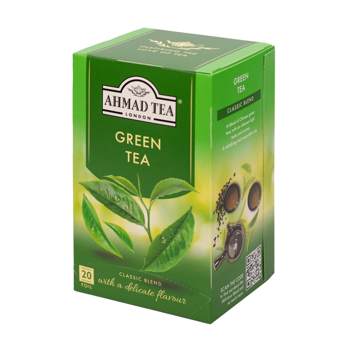 Ahmad Tea Pure Green Tea - 20 Teabags