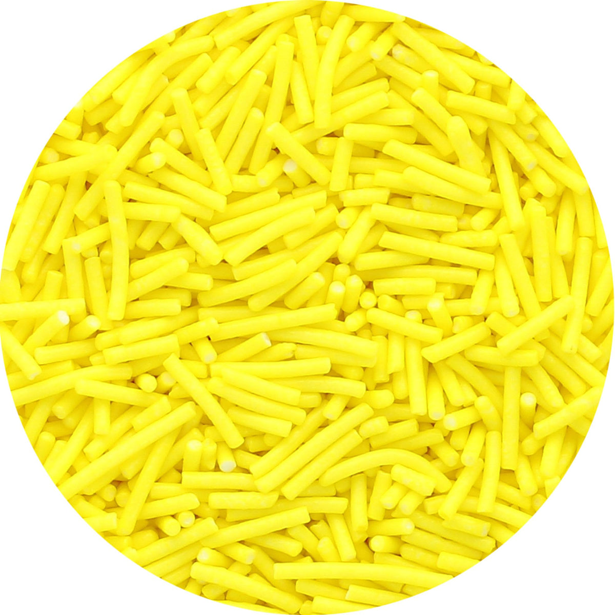 Culpitt Select Yellow Sugar Strand Sprinkles - 500g Pouch | Edible Decorations | Baking & Desserts