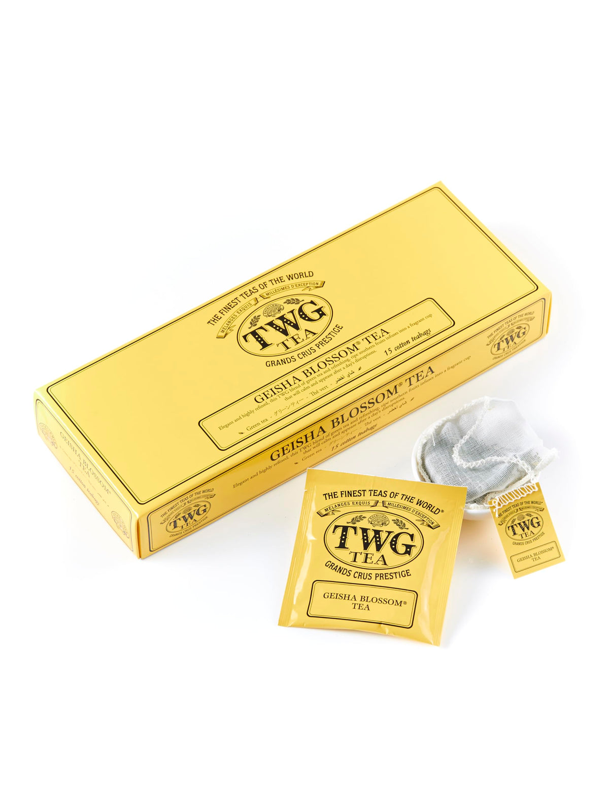 TWG Tea Geisha Blossom Tea - Passionfruit & Marigold Petals | Herbal Tea | 40g