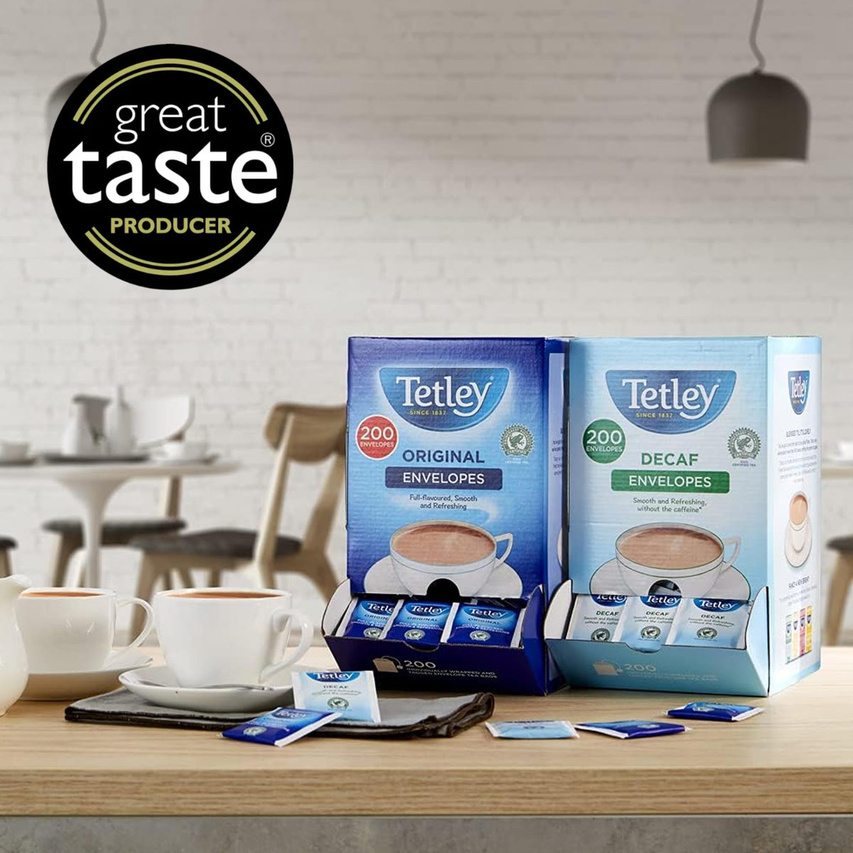 Tetley Everyday Original Decaf Black Tea Bags - Smooth Decaf Blend, 200 Count 6