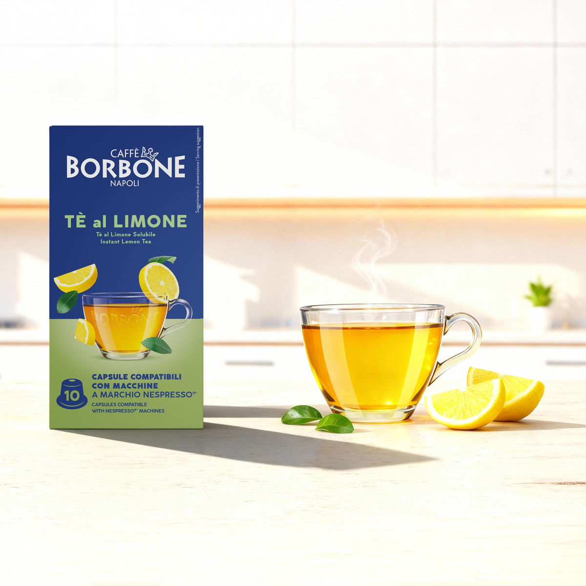 Caffè Borbone Lemon Tea Capsules - 60 Count | Gluten-Free | Nespresso Compatible 7