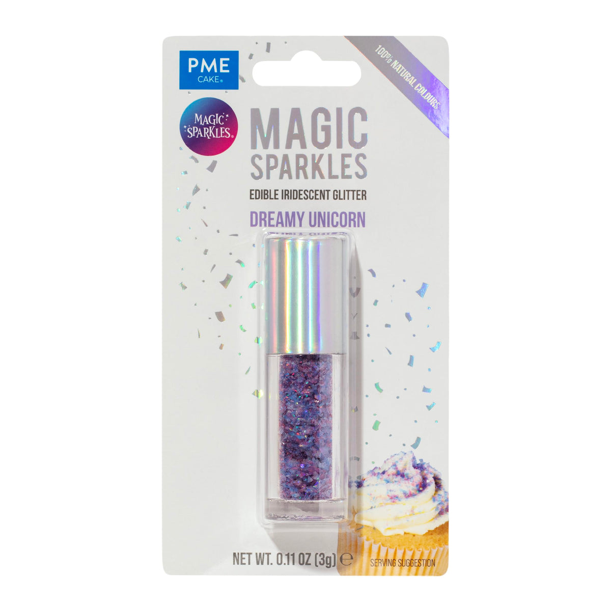 PME Magic Sparkles Edible Glitter - Unicorn (3g) 4