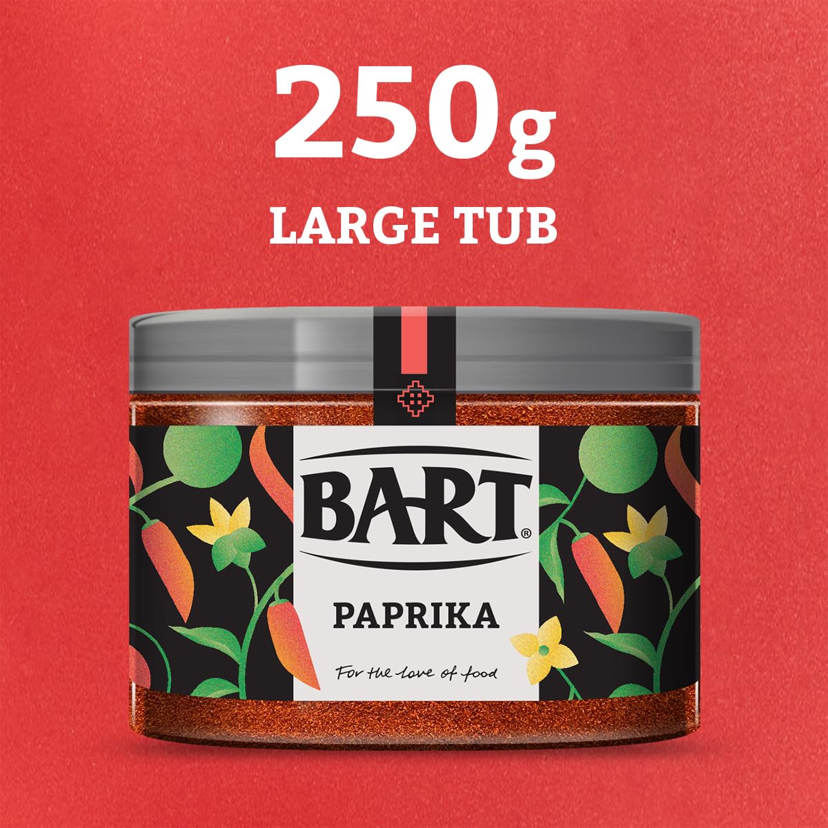 BART Sweet Paprika Powder - 250g Jar | Fruity Flavour | Ground Red Bell Peppers 3