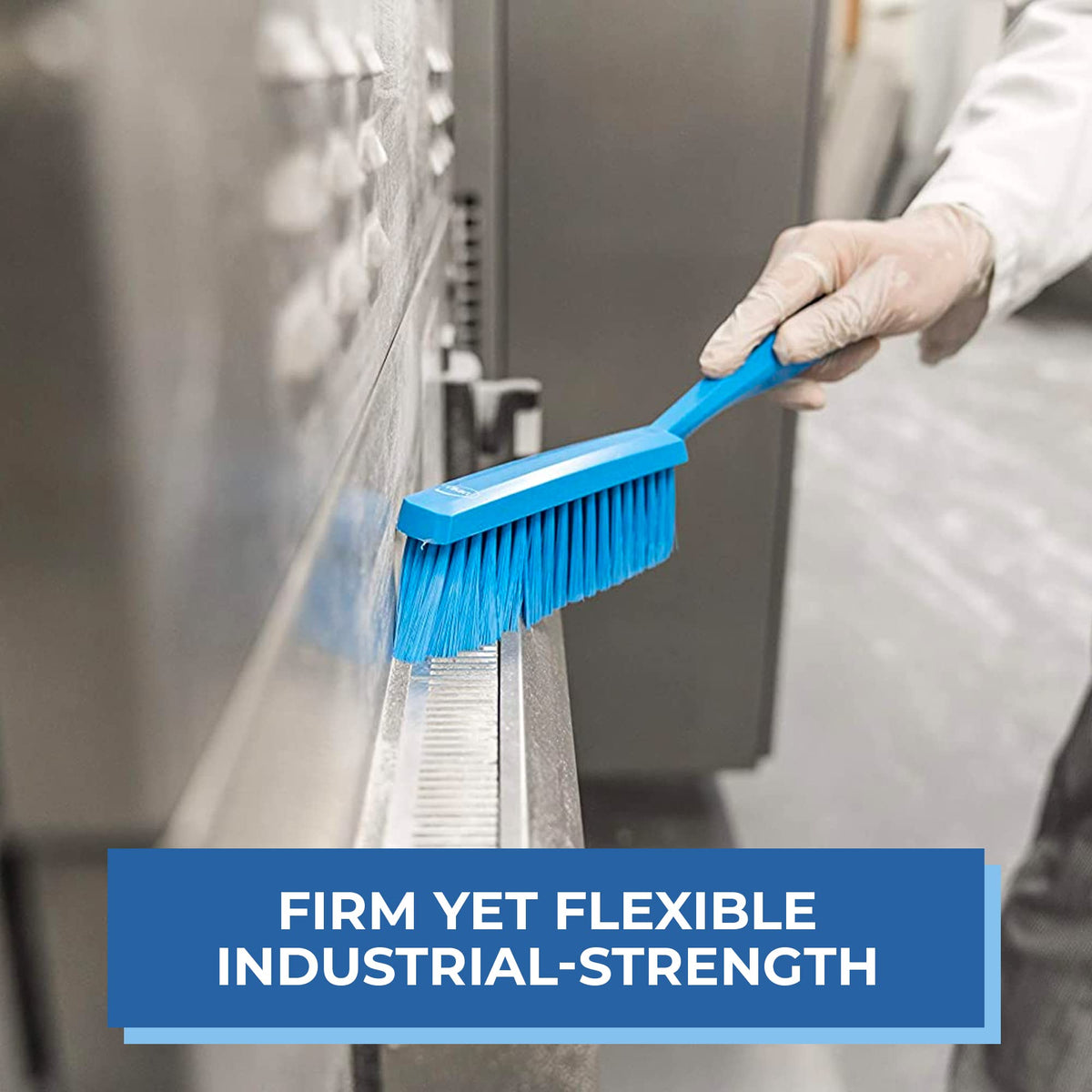 Vikan Bench Brush - Soft Bristles for Fine Particles | Grey | 330mm 6
