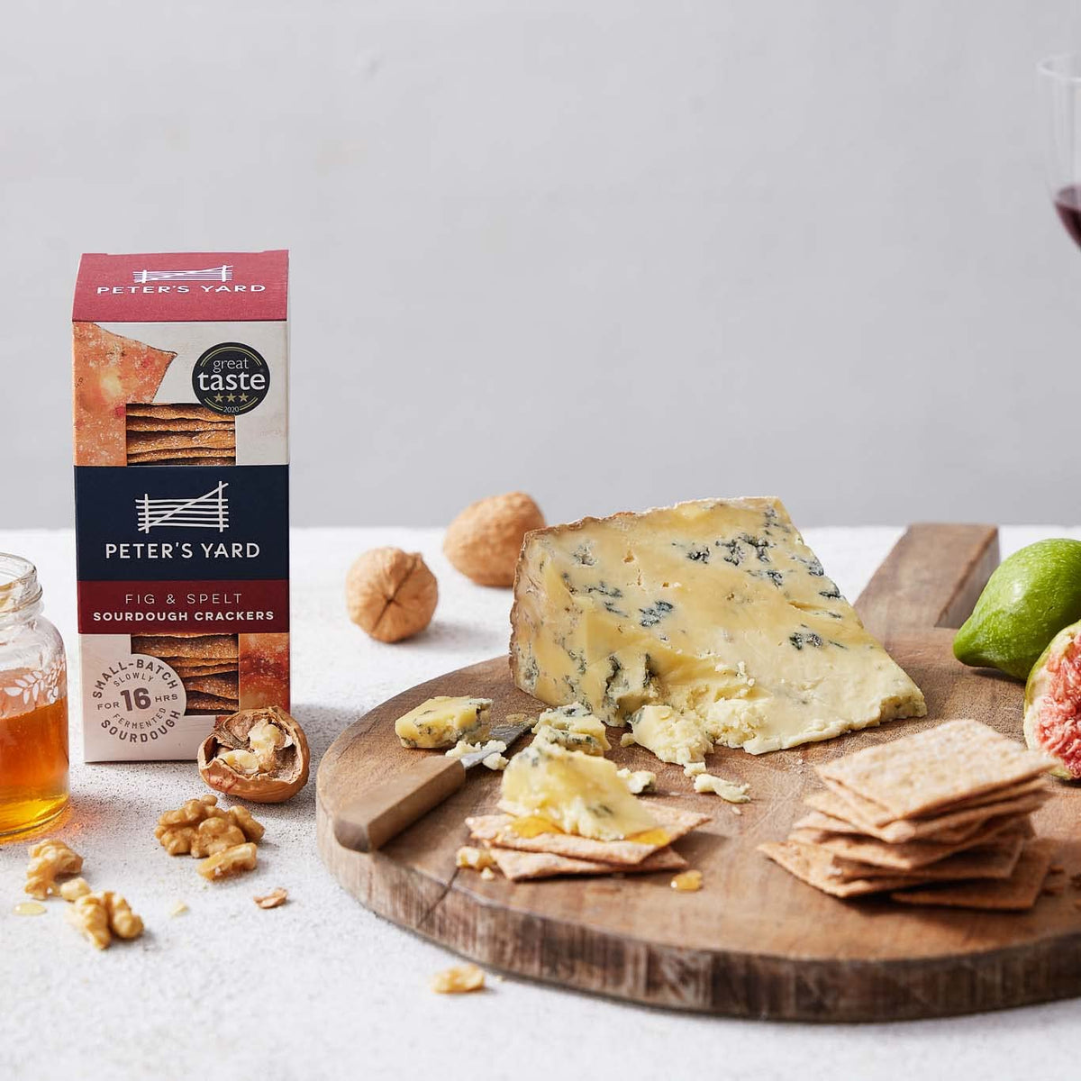 Peter's Yard Fig and Spelt Sourdough Crackers - 8 x 100g Multipack 5