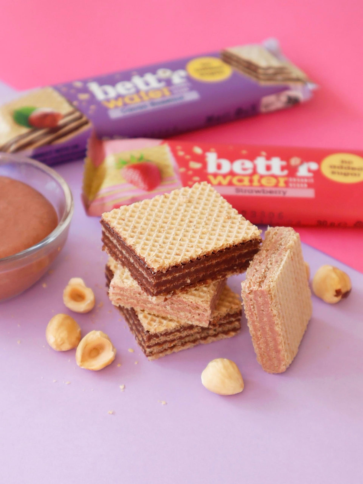 bett'r GUILT FREE Strawberry Wafers - No Added Sugar | Organic Ingredients 3