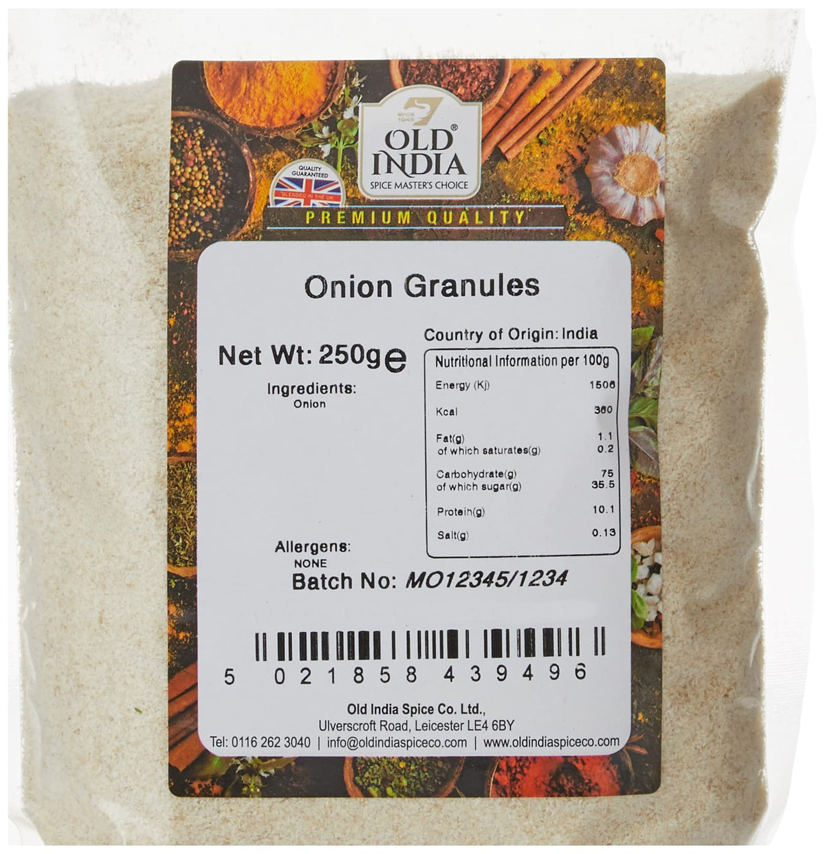 Old India Onion Powder - 100% Natural, Additive-Free | 250g 2