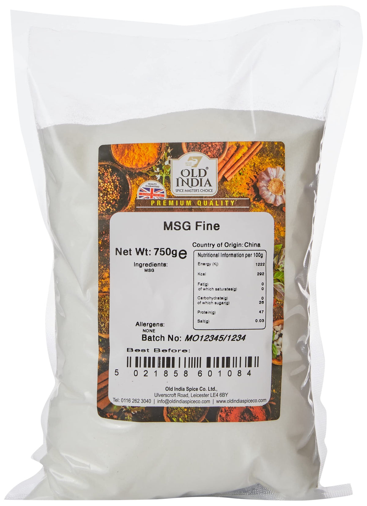 Old India MSG Seasoning - 750g 1