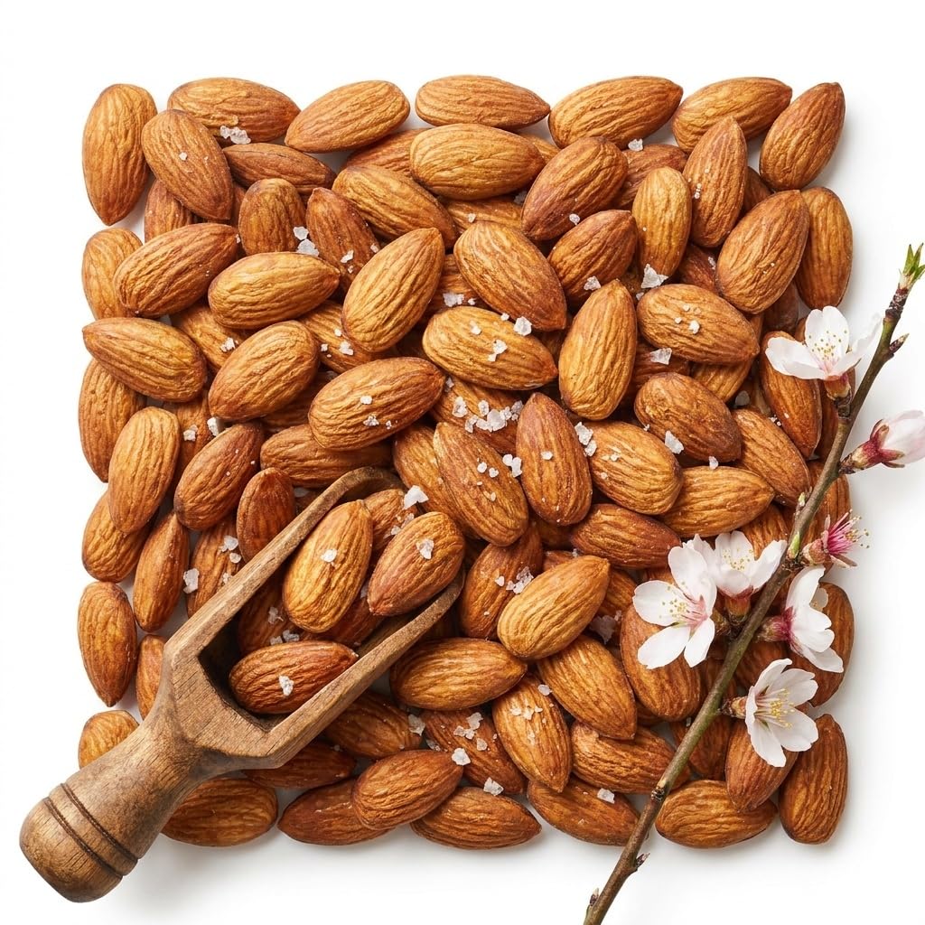 Wholefood Earth Roasted & Salted Almonds - Baked Not Fried | High Fibre | 125g 5