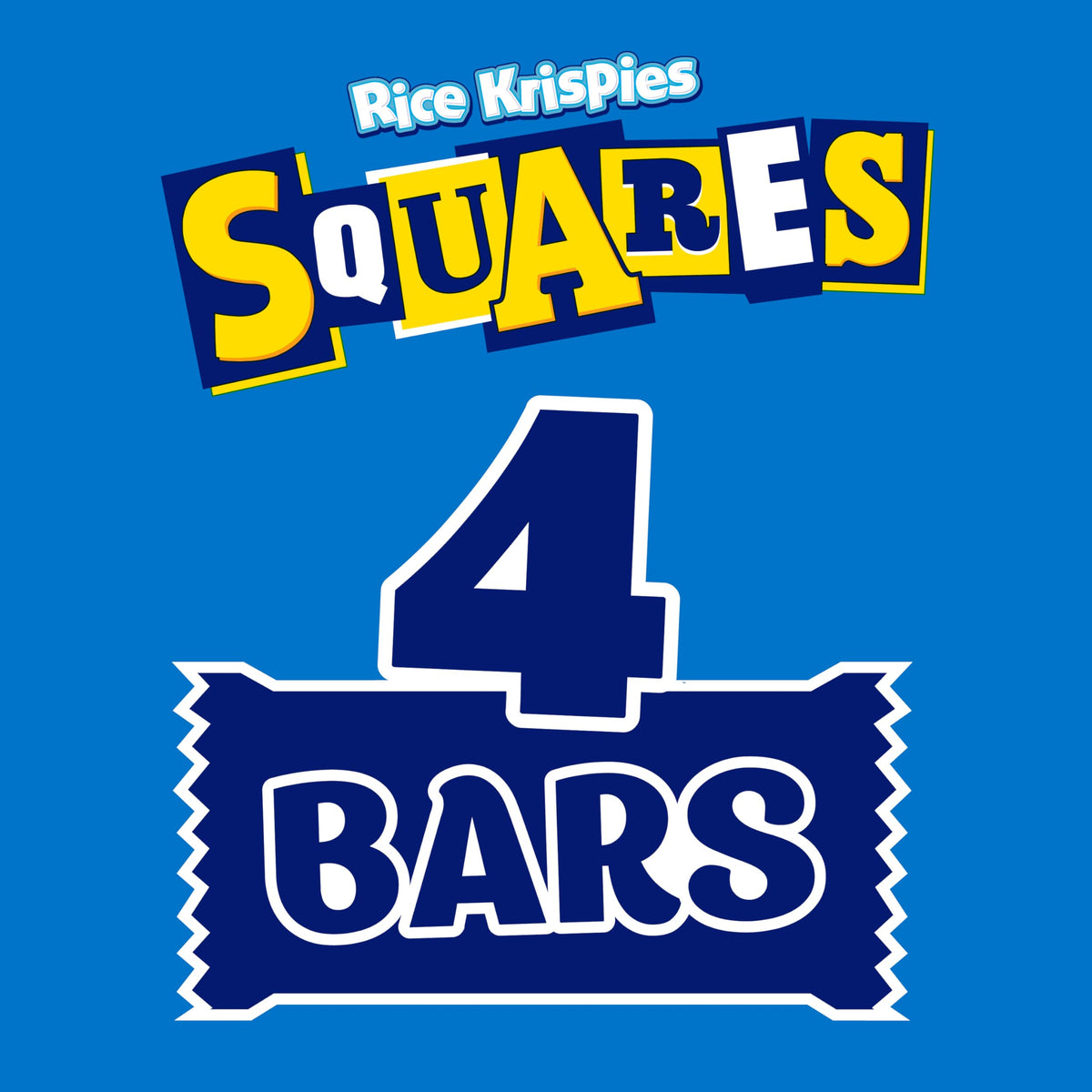 Kellogg's Rice Krispies Squares Marshmallow Cereal Bars - 4 Count Pack 3