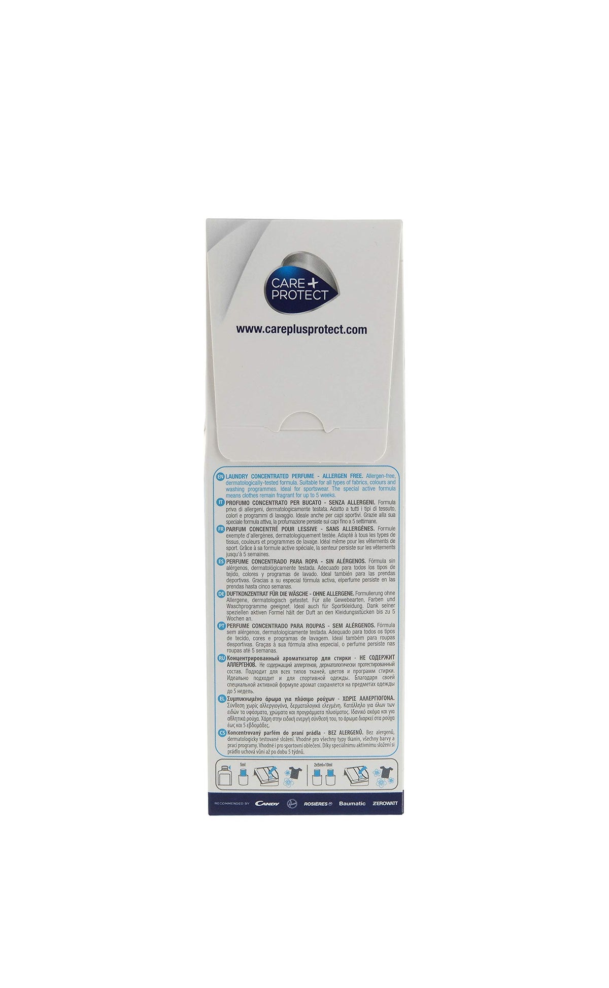 CARE + PROTECT Talco Wash Laundry Perfume - Long-Lasting Fragrance Up to 5 Weeks | 100ml