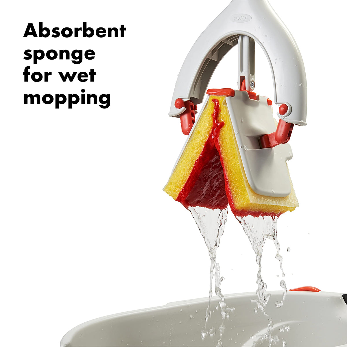 OXO Good Grips Butterfly Mop Refill - Microfibre Layer for Enhanced Cleaning | Pack of 2 3