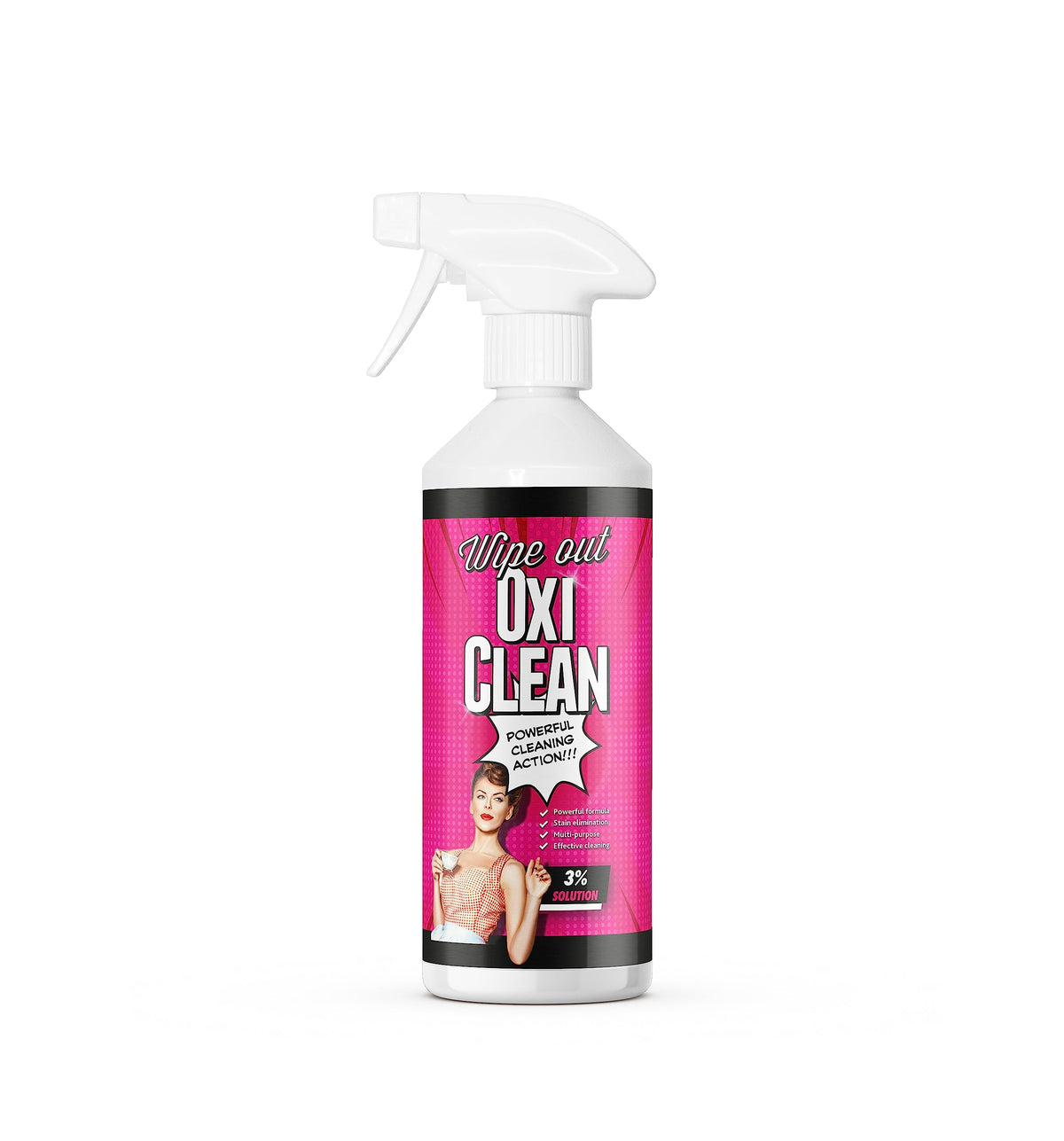 Wipeout Oxi Clean - Hydrogen Peroxide Stain Remover | 500 ml Liquid
