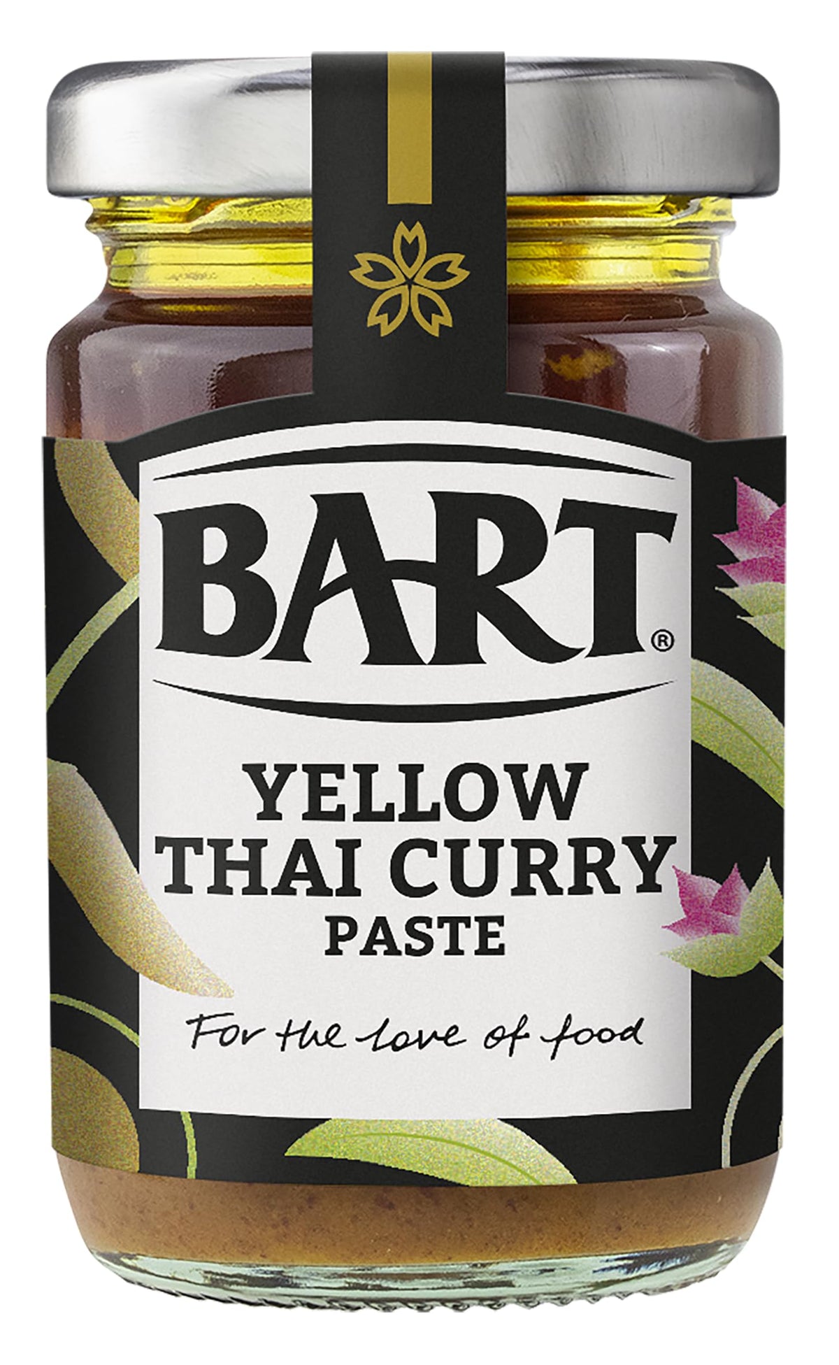 BART Yellow Thai Curry Paste - 6 x 90g Jars | Sweet & Mild | Authentic Thai Flavor