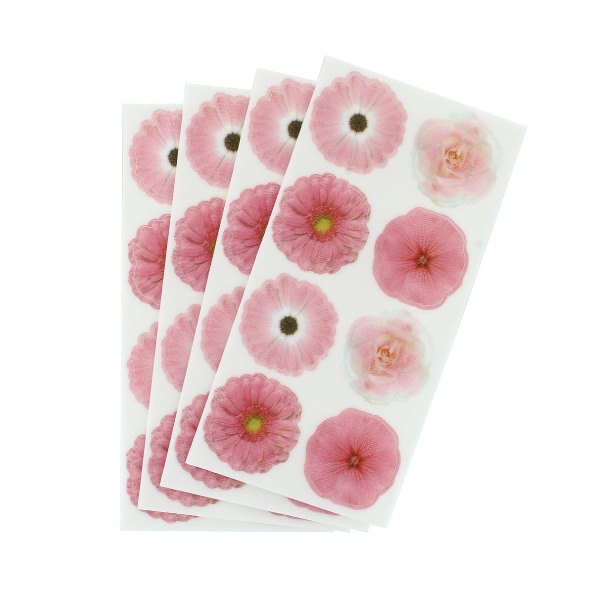 Culpitt Pink Flower Edible Cupcake Toppers - 32 Pack | Fondant Sugar Paste | 30mm Diameter 5