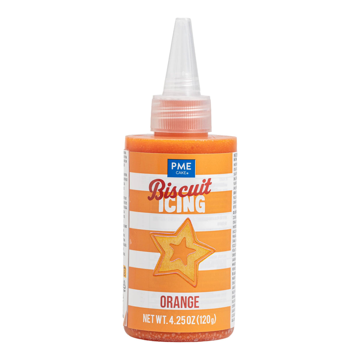 PME Orange Biscuit Icing - Ready-to-Use for Cookie Decorating | 120g